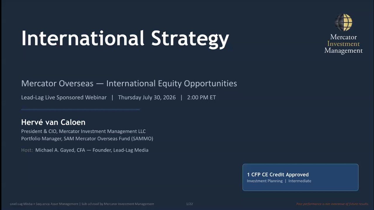 Lead-Lag Live: Mercator Overseas Investment Opportunities — International Strategy & Latin America